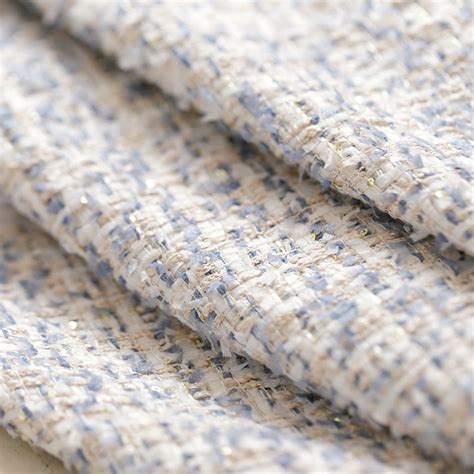 tweed chanel tessuto|Chanel tweed fabric.